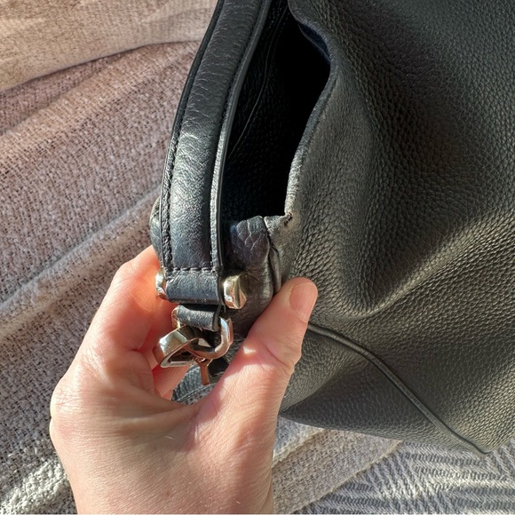 Kate Spade Black Pebbled Leather Shoulder Bag Chester Street Michaela - Picture 9 of 13